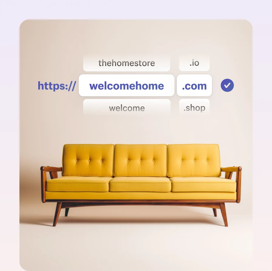 Website builder UI